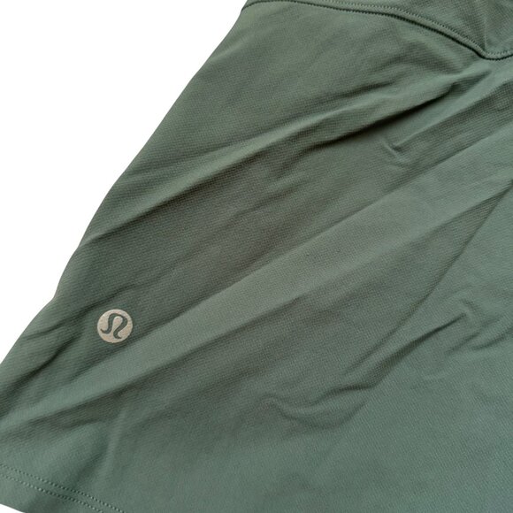 Lululemon Womens Green Athletic Shorts Size 2 Recycled Nylon/Elastane - Picture 7 of 9